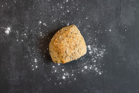 Fitnessbrötchen, halbgebacken