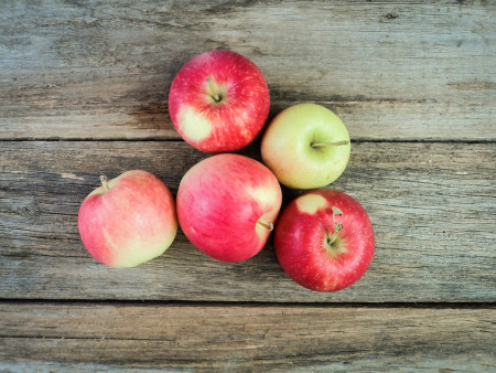 Bio Äpfel verschiedene Sorten