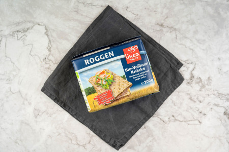 Bio-Vollkornknäckebrot Roggen