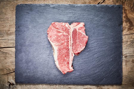 T-Bone Steak mit Filet