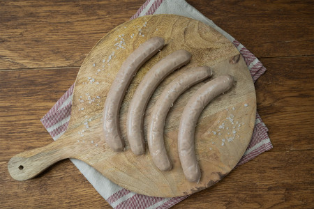 Bratwurst mit Käse vom Bergwiesenhof Rind