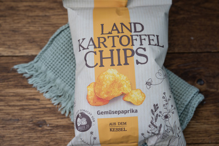 Kartoffelchips Gemüsepaprika