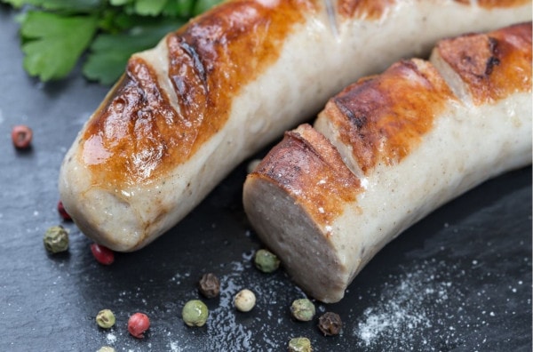 Regionale Rinderbratwurst