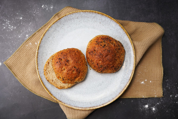 Roggen-Salz-Pfeffer Brötchen