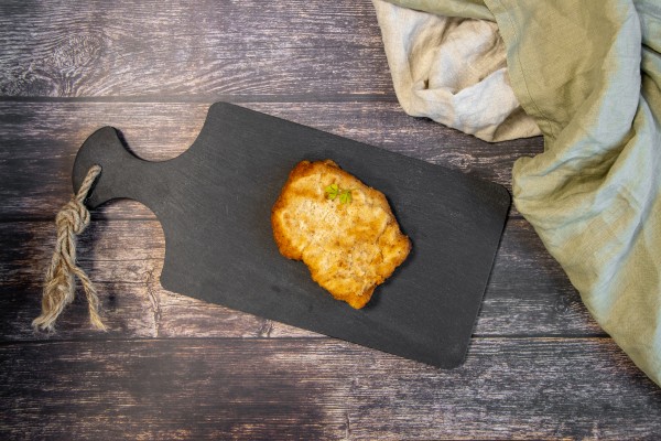 Schnitzel gebraten "Wiener Art" vom Strohschwein