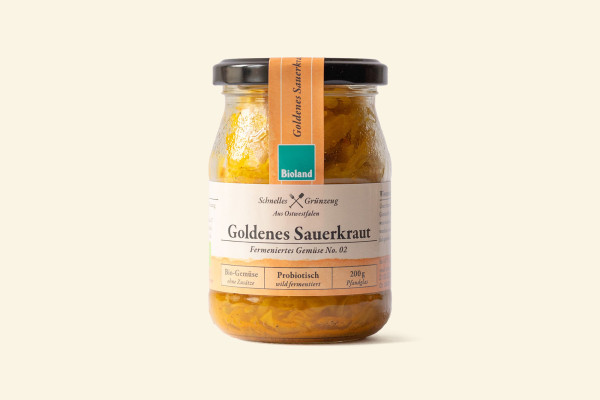 Bio Goldenes Sauerkraut