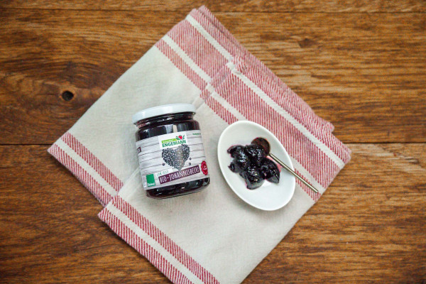 Fruchtaaufstrich schwarze Johannisbeere