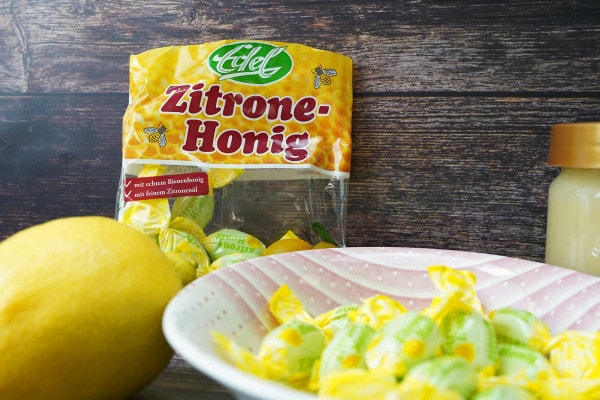 Honig-Bonbons Zitrone-Honig