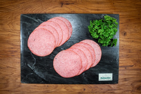 Sommerwurst vom Strohschwein