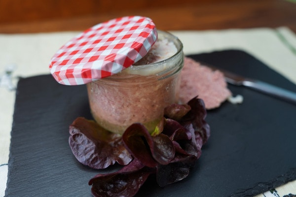 gekochtes Mett im Glas