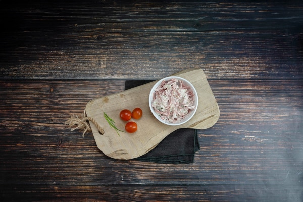 Hausgemachter Fleischsalat