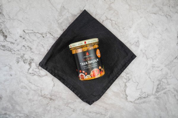 Bio Tikka Masala, indisch gewürtztes Gemüse in cremiger Tomatensauce
