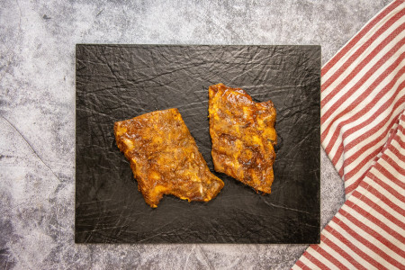 Gegarte Baby Backribs mit Smoky Spices