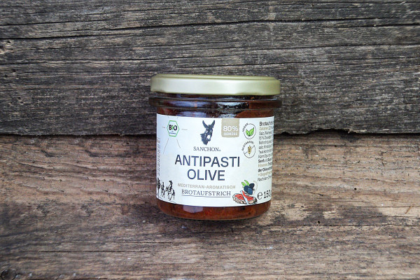 Bio Brotaufstrich Antipasti Olive