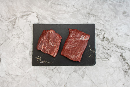 Flat Iron Steak Cut vom Rind