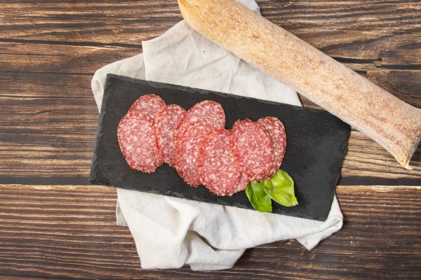 Salami (geschnitten) vom Aktivstall-Schwein