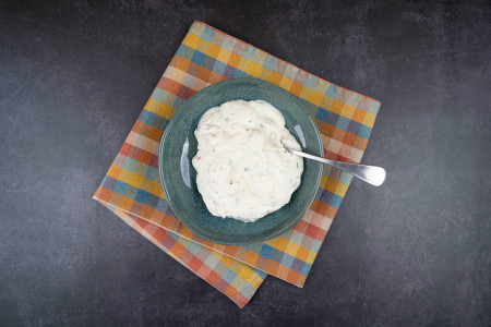 Bärlauch-Tomate Joghurt-Dip