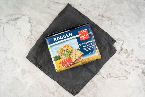 Bio-Vollkornknäckebrot Roggen