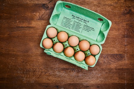 Senne Ei aus Freilandhaltung, Größe L