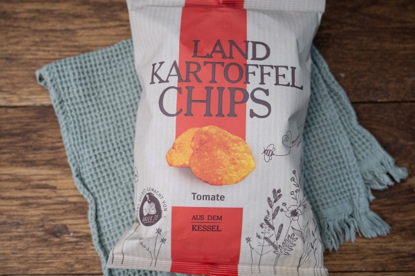 Kartoffelchips Tomate